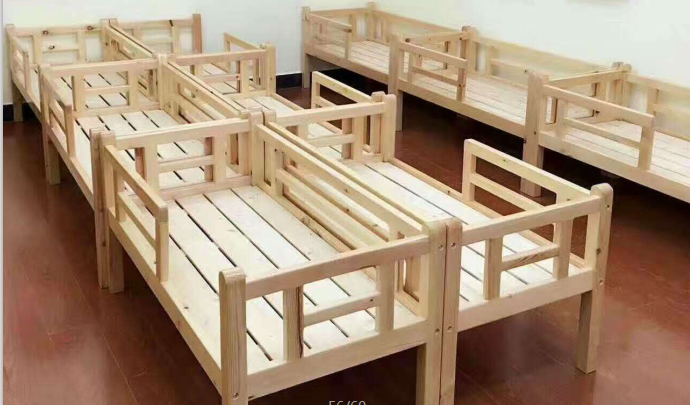 托管班單層床,松木午休床,幼兒園單層床,單層床批發(fā)